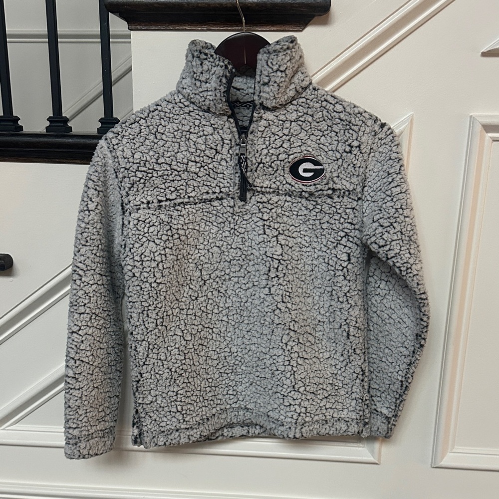 Gray Sherpa Kids Jacket